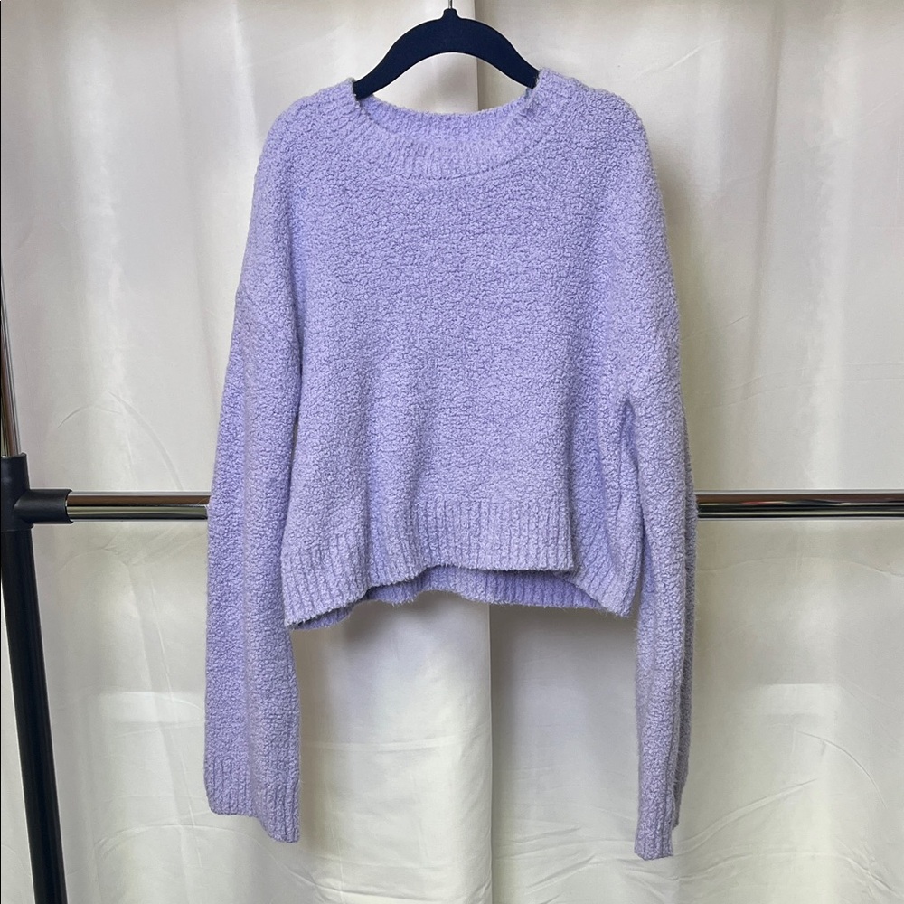 Design History girls lucky lilac soft Sweater medium